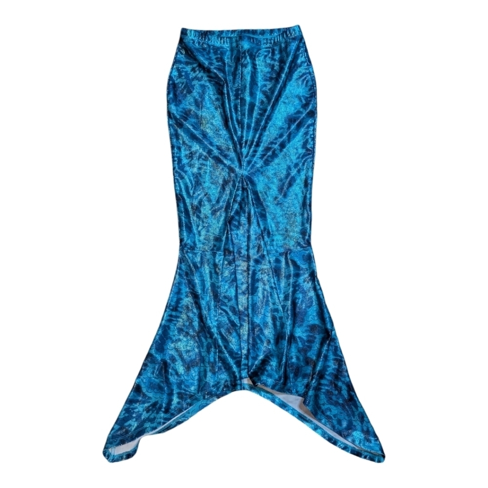 Justice Kids Mermaid Tail Costume Dress Up Skirt